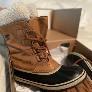Sorel Carnival Lined Waterproof Winter Snow Boots with Removable Liner